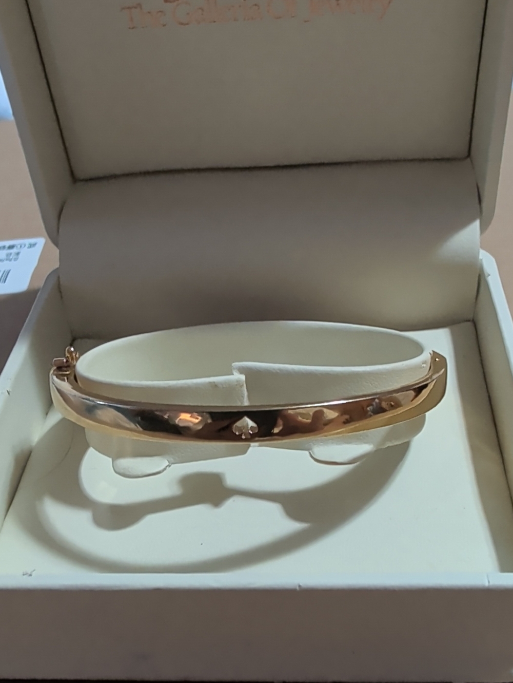 Kate Spade New York Everyday Spade Thin Metal Bangle